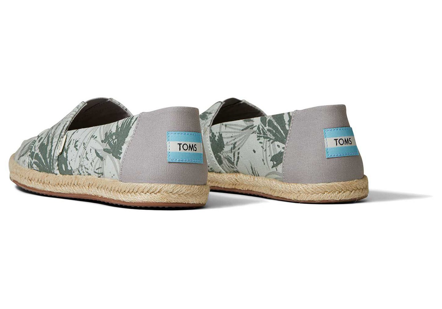 Toms Alpargata Rope Espadrille Green - Mens - 89042-NFXV